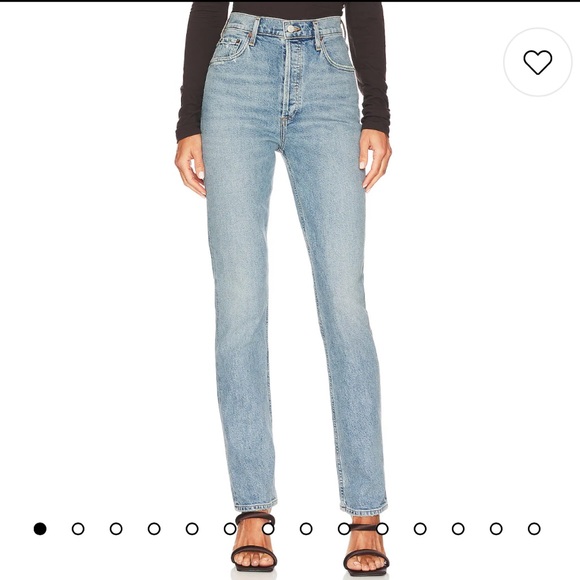 Agolde high rise freya jeans - Picture 1 of 6